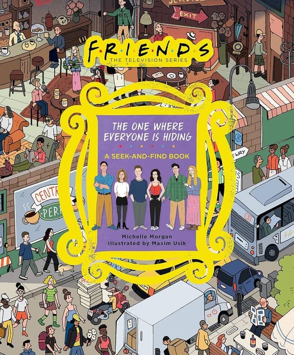 Friends Seek-and-Find Book: The One Where Everyone is Hiding