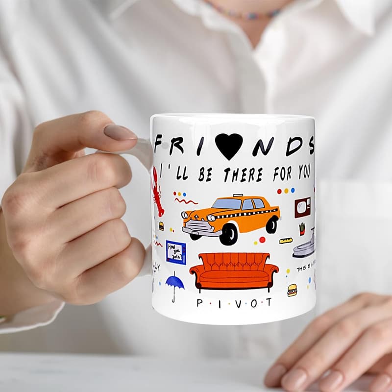 Funny Fan Gift Set: 6 Ceramic Mugs & Scented Candles for Women