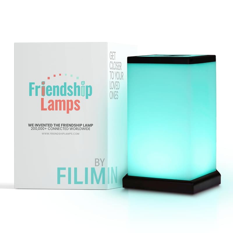 Friendship Lamp® - Wi-Fi Touch LED Lamp for Long-Distance Friends