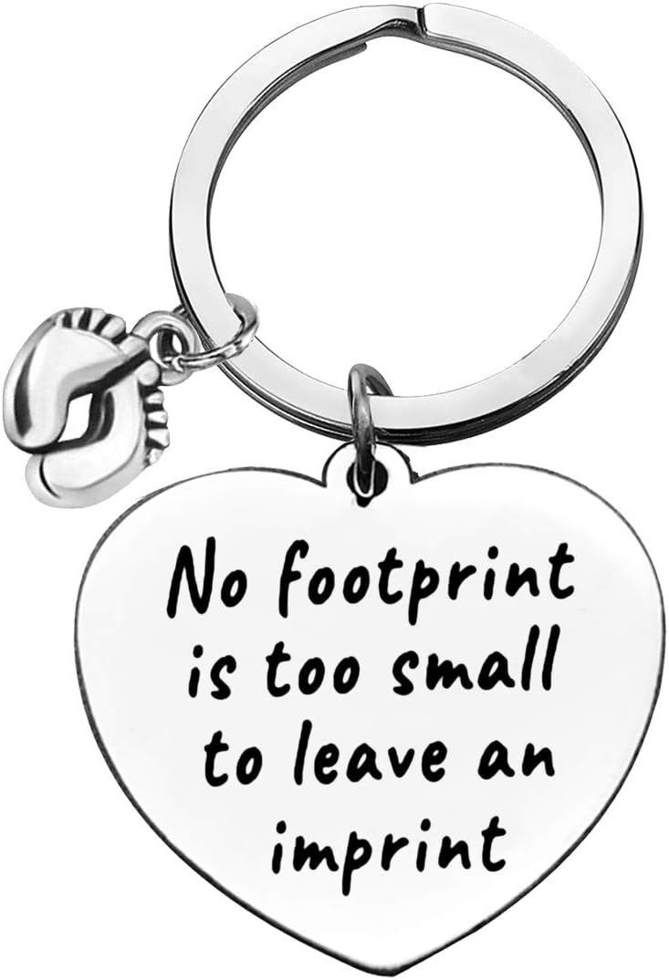 Infant Loss Sympathy Keychain - Memorial Keepsake Gift