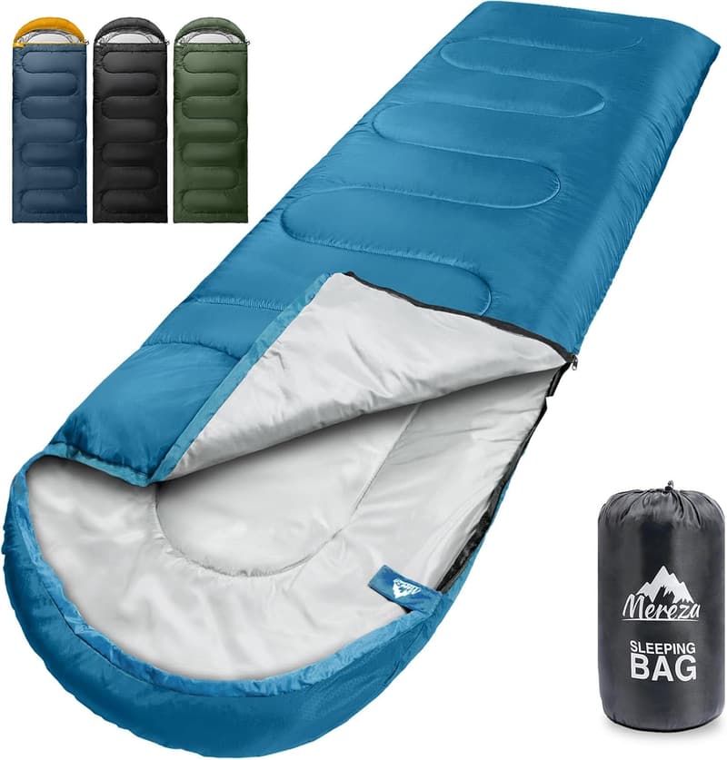 XL Cold Weather Sleeping Bag for Adults - Camping & Backpacking