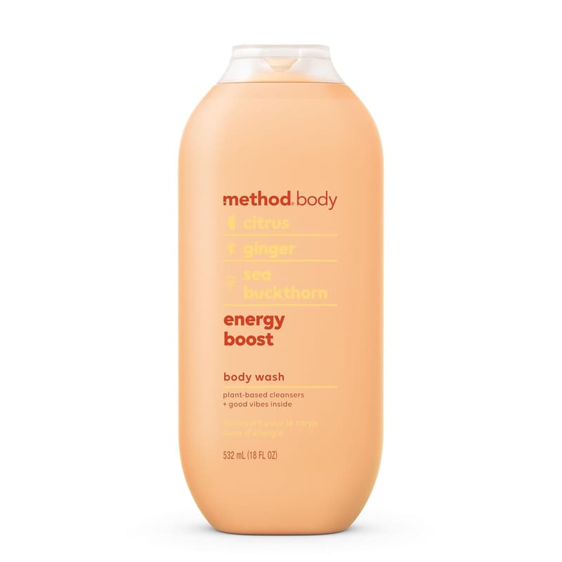 Energy Boost Body Wash, Paraben & Phthalate Free, 18 oz