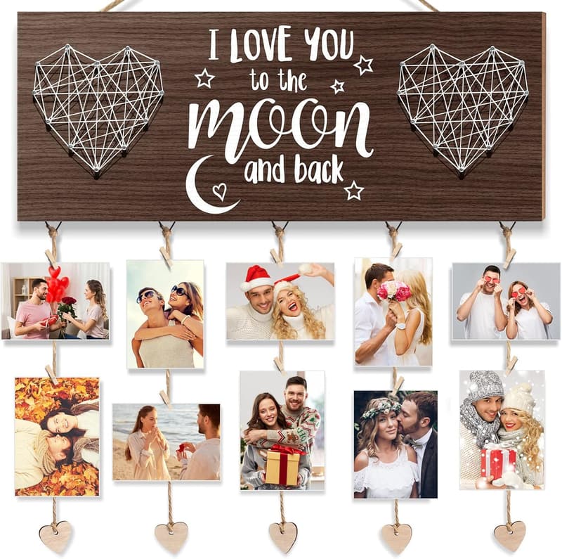 Anniversary Photo Holder for Couples -