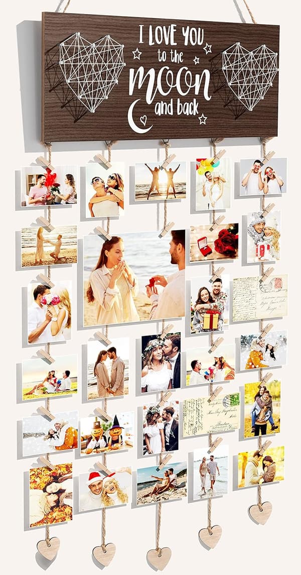 Anniversary Photo Holder for Couples - 