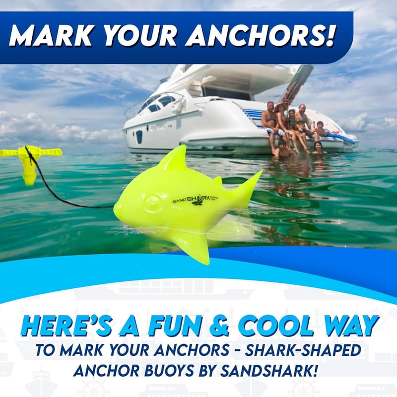High-Visibility Floating Anchor Marker Buoy for Beach & Lake
