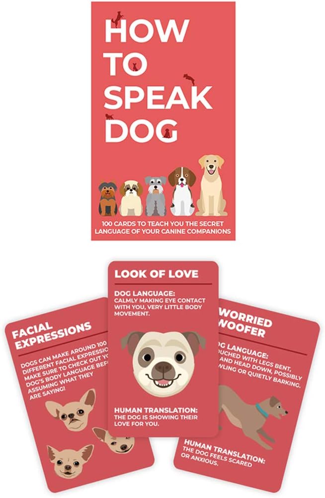 Dog Behavior Guide: 100 Fun Cards for Dog Lovers