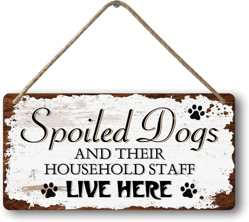 Dog Family Sign - 
