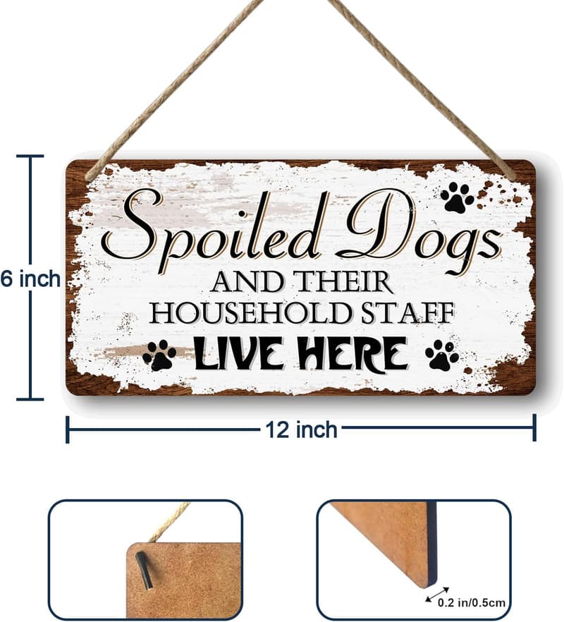 Dog Family Sign - 