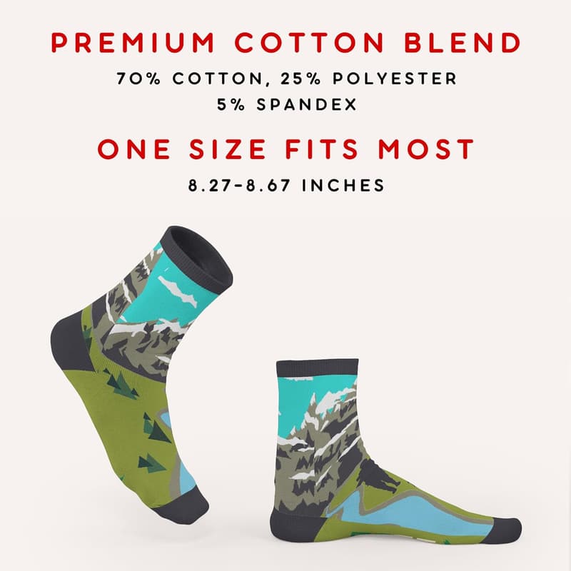 Multi-Sport Hobby Socks for Outdoor Activities