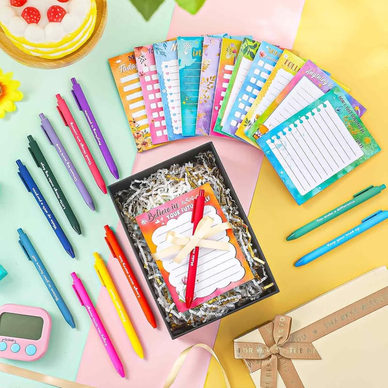 Employee Appreciation Gifts: 12 Motivational Sticky Note Sets
