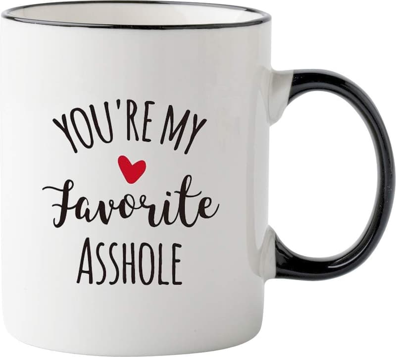 Funny Birthday Mug for Men - Gag Gift for Boyfriend/Husband