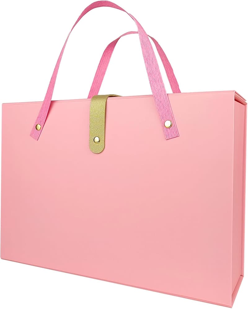 Graduation Gift Box - Large Decorative Packaging (Pink)