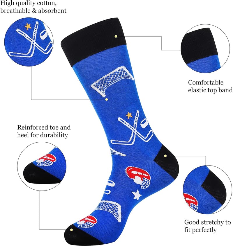 Teenage Boys' Gift: Fun Socks for Ages 13-18