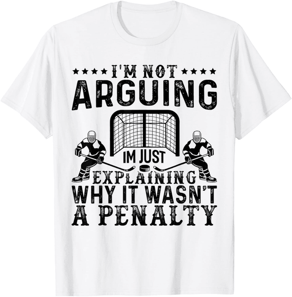 Funny Hockey T-Shirt for Hockey Players