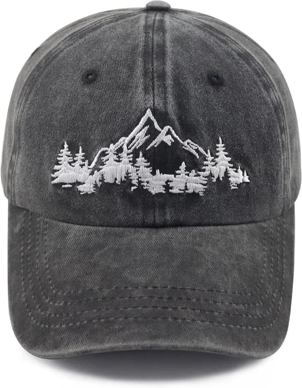 Outdoor Adventure Cap for Men & Women, Adjustable Cotton Hat