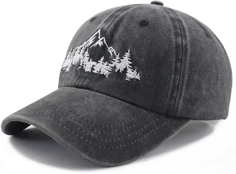 Outdoor Adventure Cap for Men & Women, Adjustable Cotton Hat