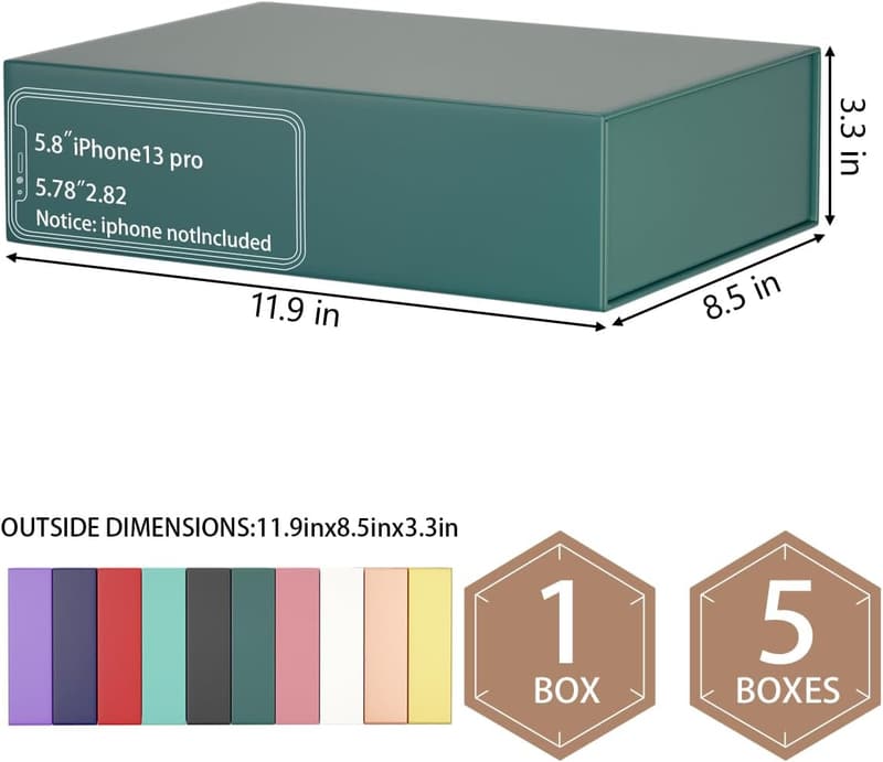 Magnetic Closure Gift Box for Birthday and Bridesmaid Gifts