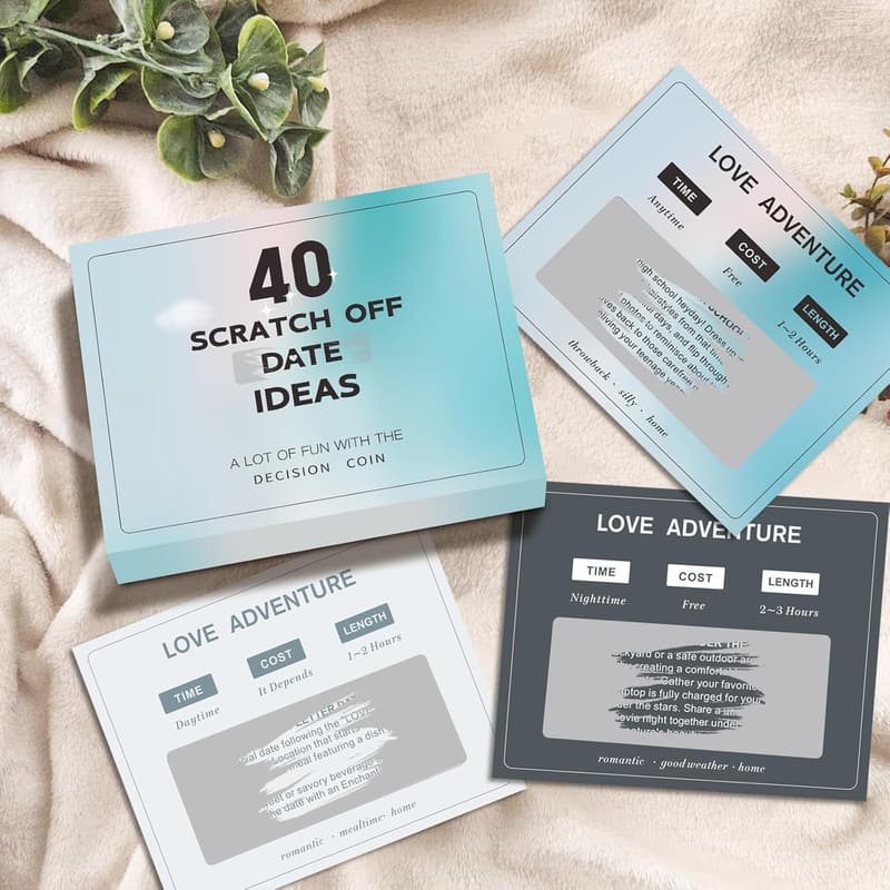 40 Scratch-Off Date Ideas for Couples - Fun Gifts for Any Occasion