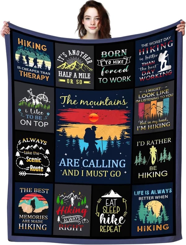 Cozy Hiking Blanket for Outdoor Enthusiasts, 50