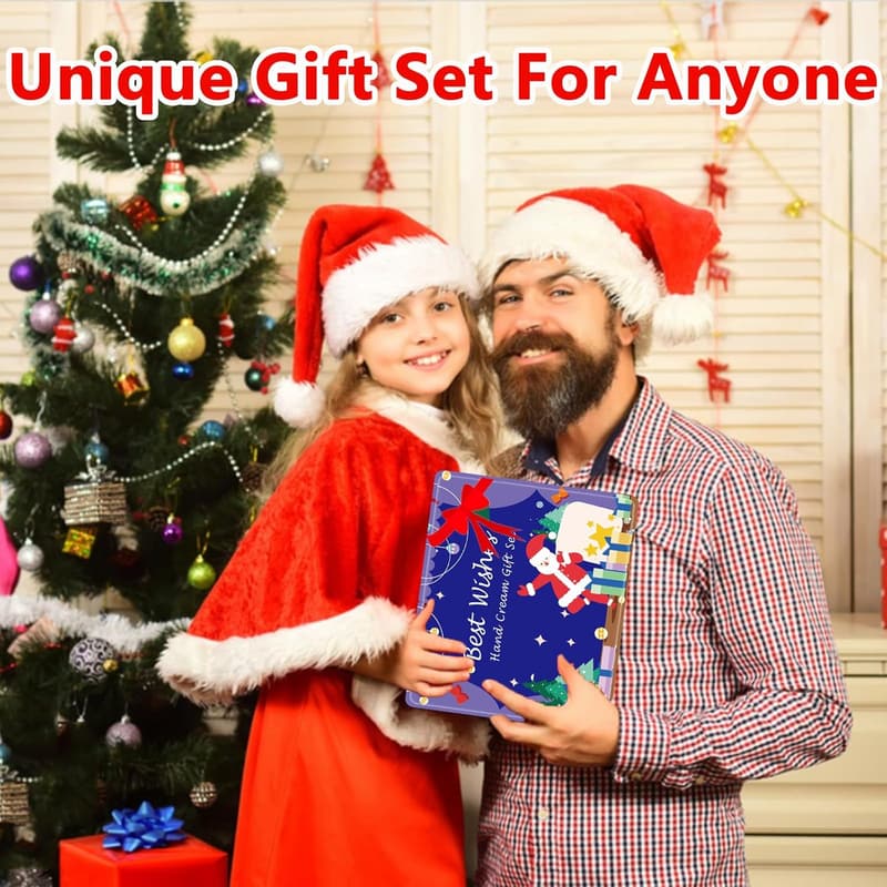 Christmas Hand Cream Gift Set for Women – 10 Pack Natural Lotion