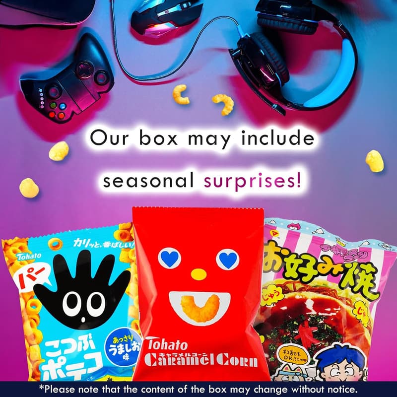 Japanese Snack Box - 40 Pcs Kawaii Dagashi Treats
