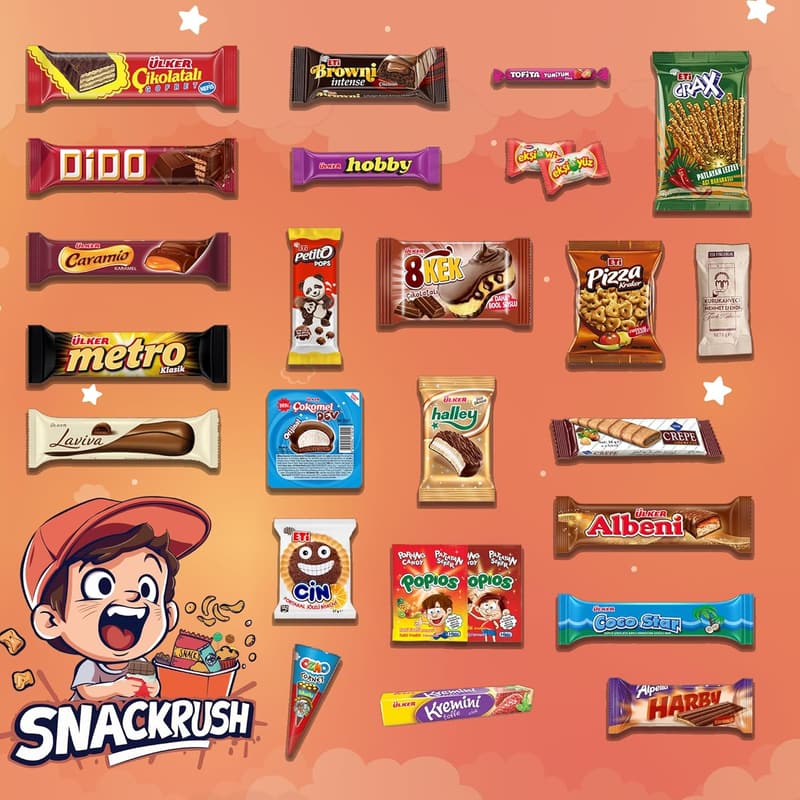 Global Snack Box | 26 Full-Size Treats for All Occasions