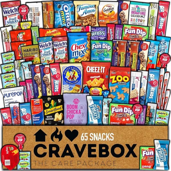 Father's Day Snack Variety Pack - 65 Count Treats for All