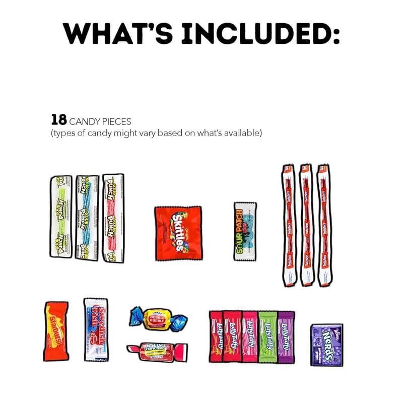 Father's Day Snack Variety Pack - 65 Count Treats for All