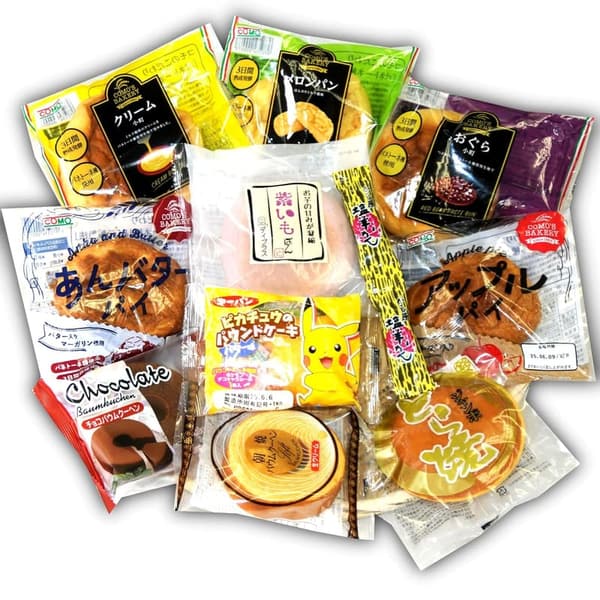 Japanese Breadbox - Como’s Bakery Kashipan Medley (Pack of 10)