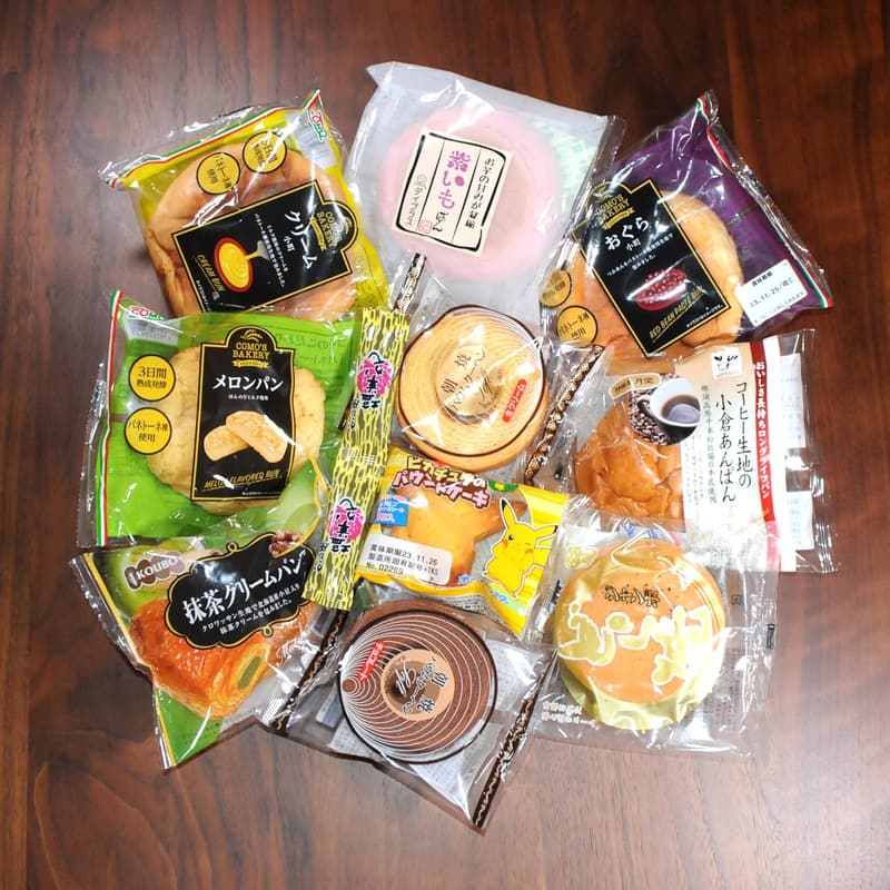 Japanese Breadbox - Como’s Bakery Kashipan Medley (Pack of 10)