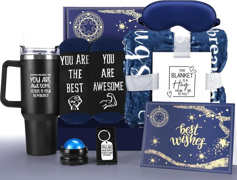 Men's Birthday Gift Basket - Unique Self-Care Set