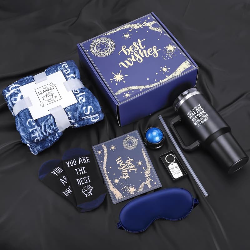 Men's Birthday Gift Basket - Unique Self-Care Set