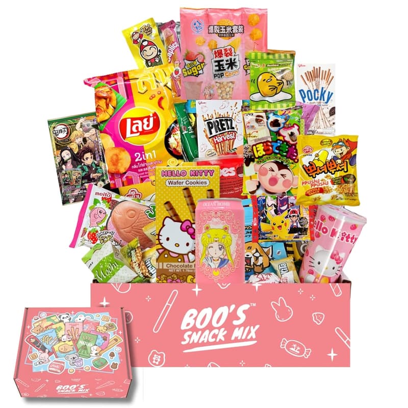 Asian Snack Mystery Box - 40 Pieces of Treats