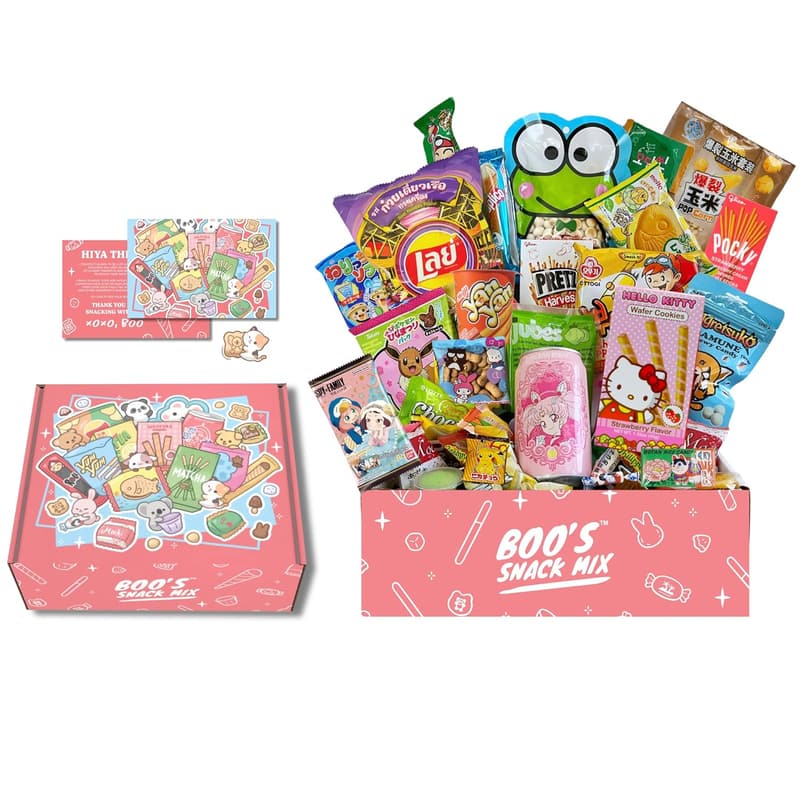 Asian Snack Mystery Box - 40 Pieces of Treats