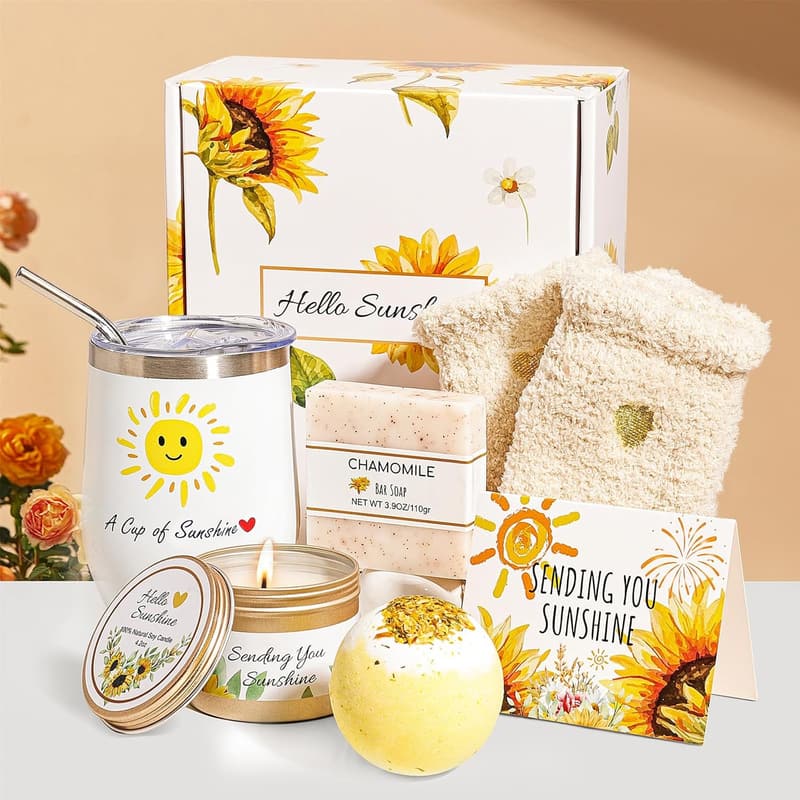 Self-Care Gift Basket for Women - Birthday & Get Well Soon