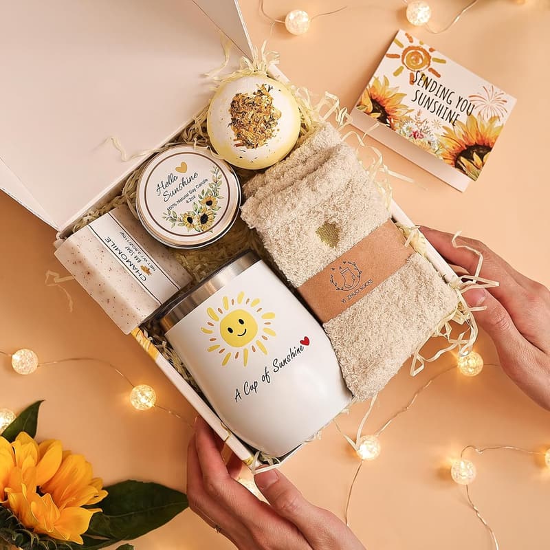 Self-Care Gift Basket for Women - Birthday & Get Well Soon