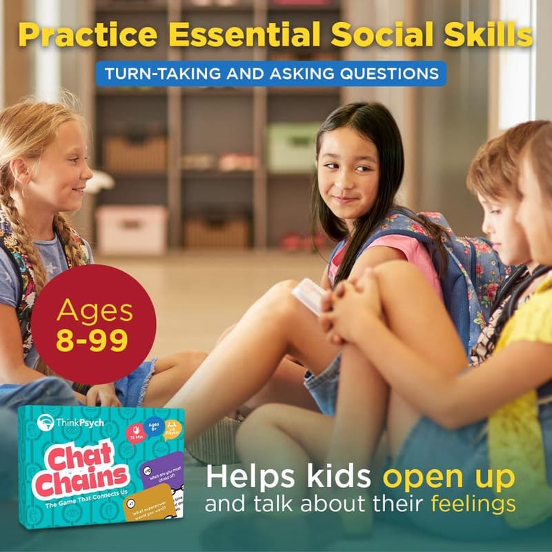 Emotional Social Skills Game for Teens - Chat Chains