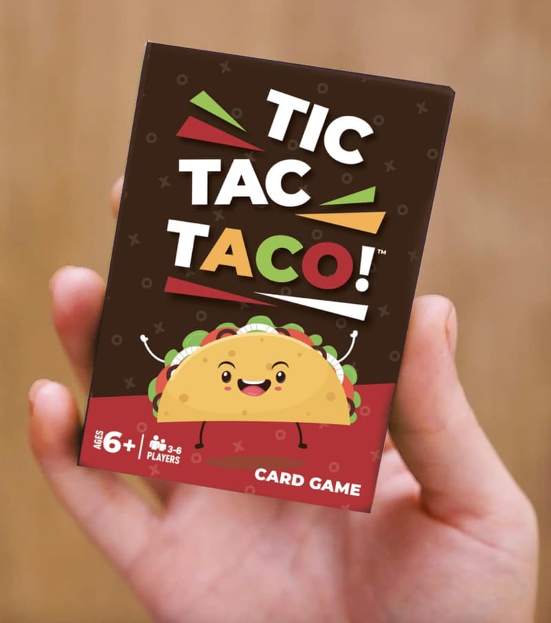 Tic Tac Taco - Fun Family Card Game for Kids & Adults