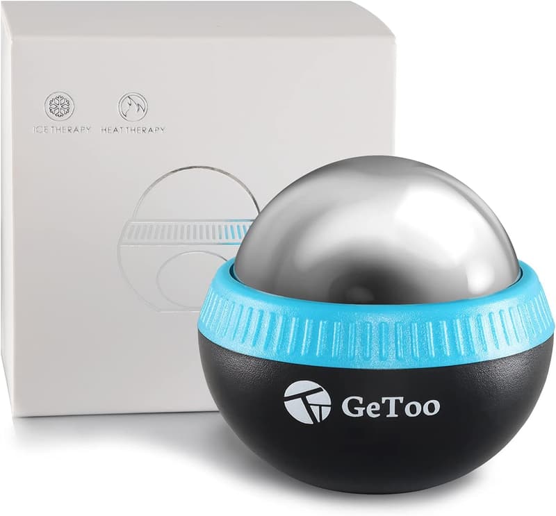 Cold Massage Roller Ball - 2.8 Inch Ice Therapy for Deep Tissue