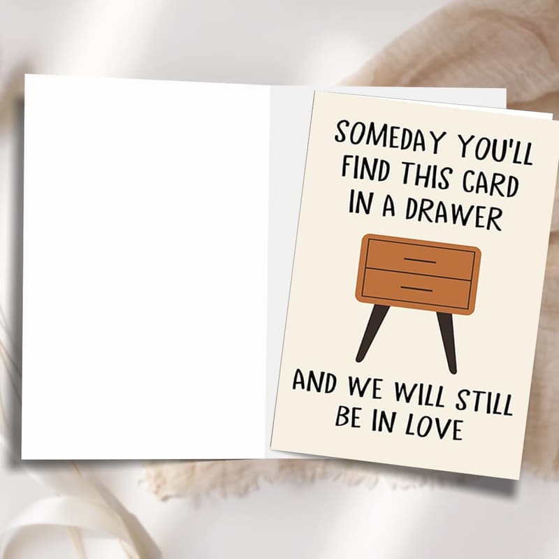 Anniversary Card for Him - Funny Greeting for Men