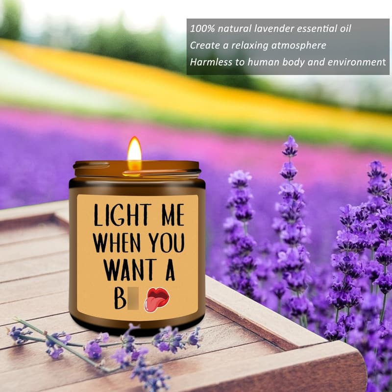 Sandalwood Scented Candle for Men - Birthday & Valentine's Gift