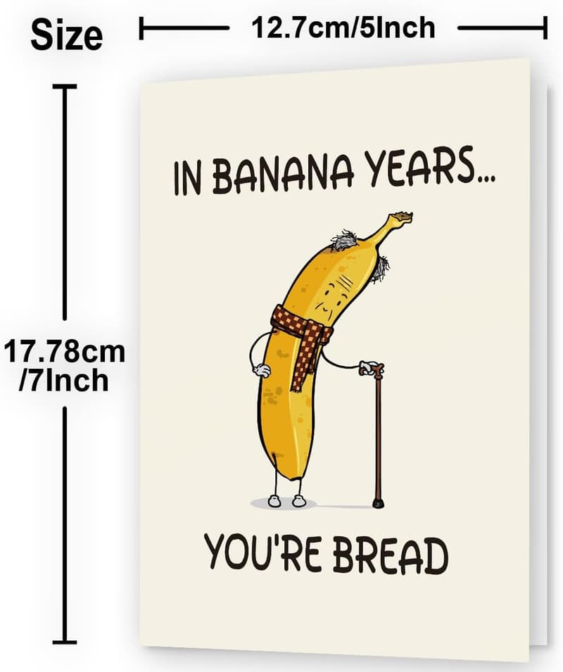 Funny Birthday Card for Him | Humorous Gifts for Husband