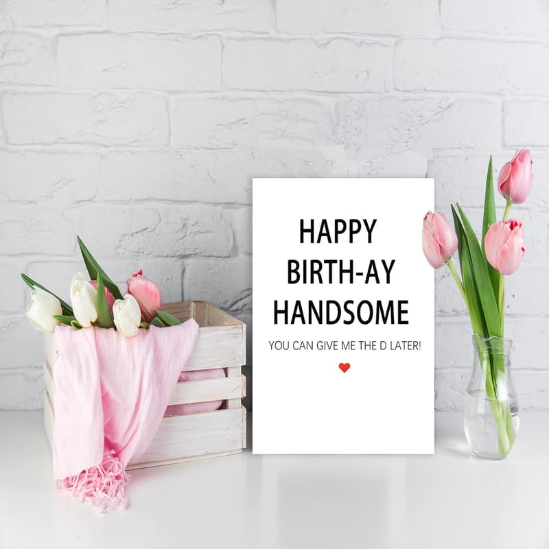 Humorous Birthday Card for Men - Unique Gift for Him