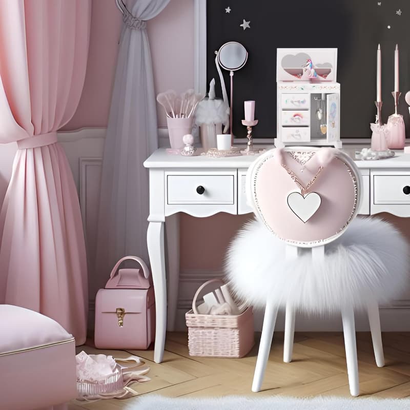 Unicorn Musical Jewelry Box for Girls Ages 3-8 - Birthday Gift