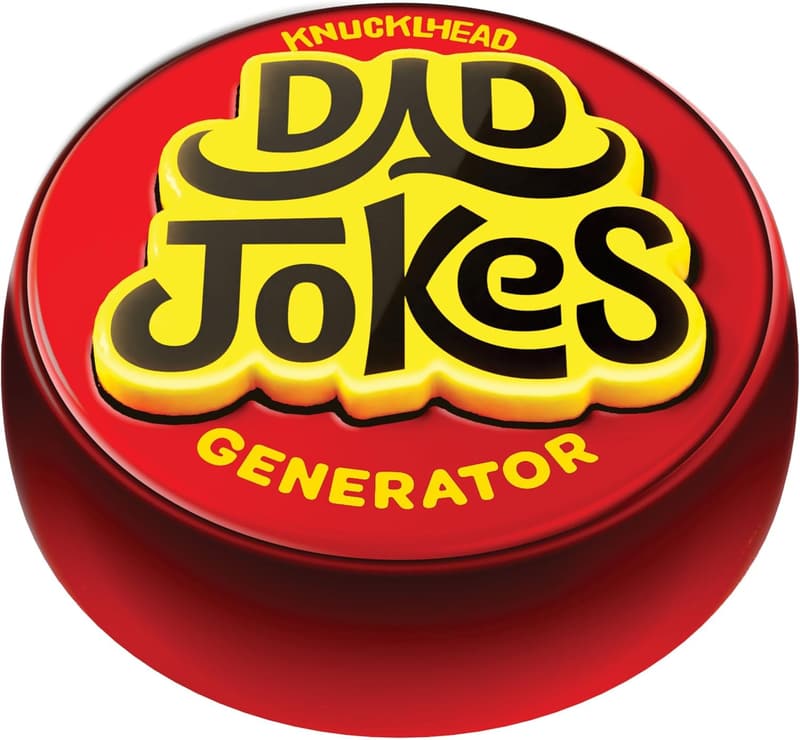 Funny Dad Jokes Button - Gag Gift for Father's Day