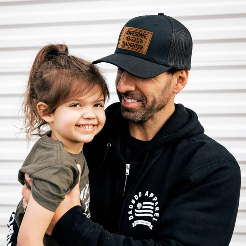 Father's Day Adjustable Trucker Hat for Dads from Daughters