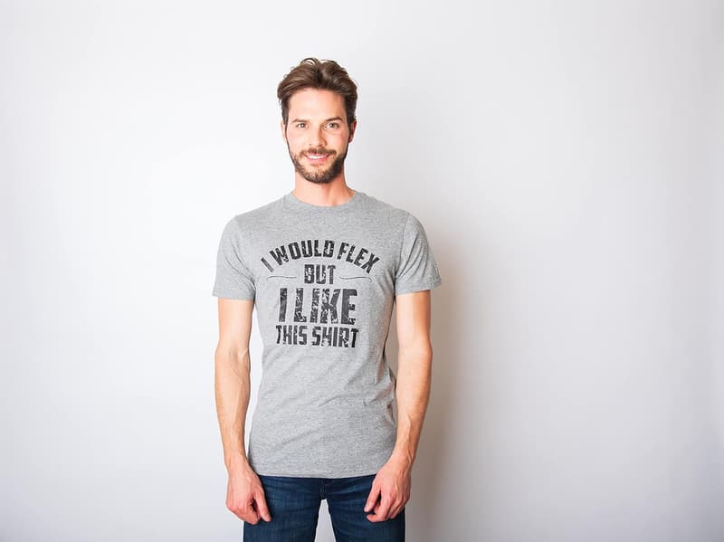 Funny Men's Workout Gym Tee: 