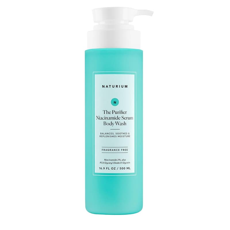 Naturium Niacinamide Body Wash - Cleansing & Hydrating Gel, 16.9 oz