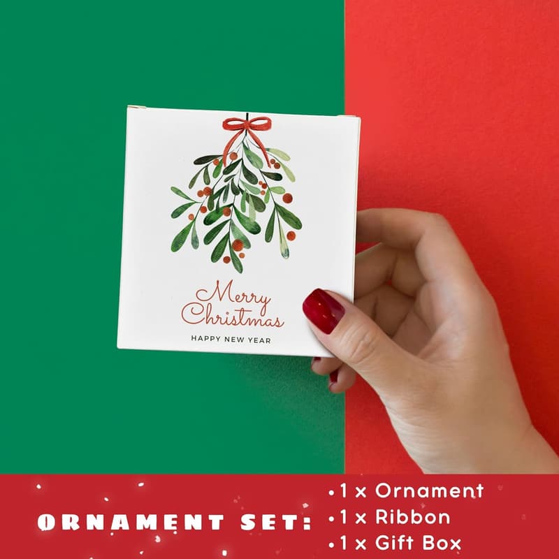 Funny Ceramic Christmas Ornaments - Gift for Everyone
