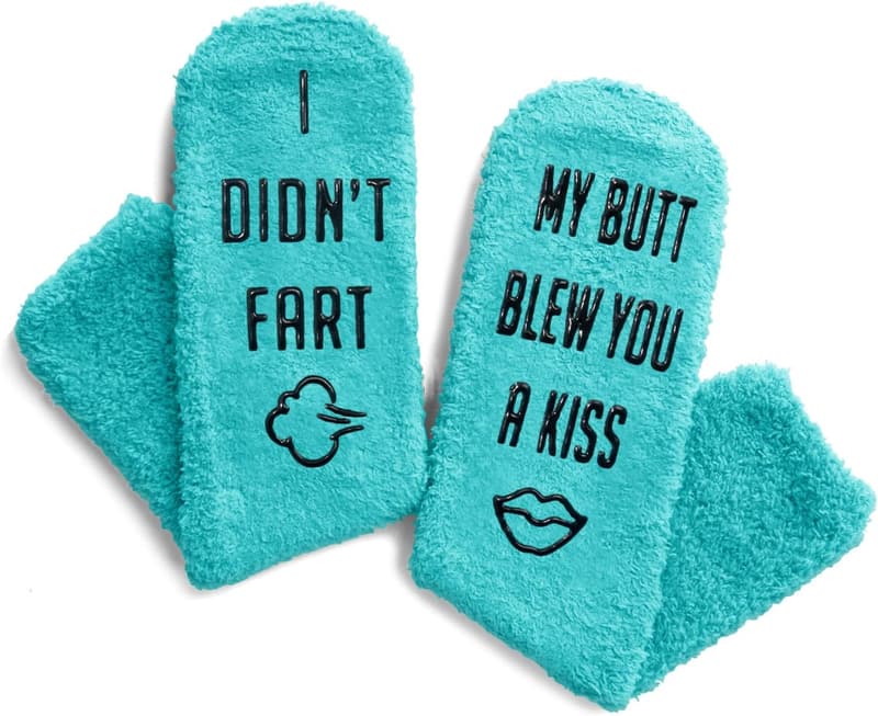 Fuzzy Socks for Women - Fun Running Gift